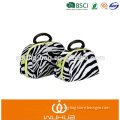 2016 Lady travel tote bag Large Capacity Makeup Bag Zebra Printing Cosmetic bag